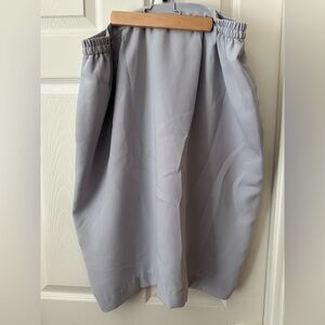 Elegant Gray Women's Skirt